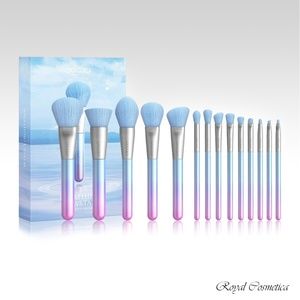 Docolor Breathing Crystal Makeup Brushes 14pc